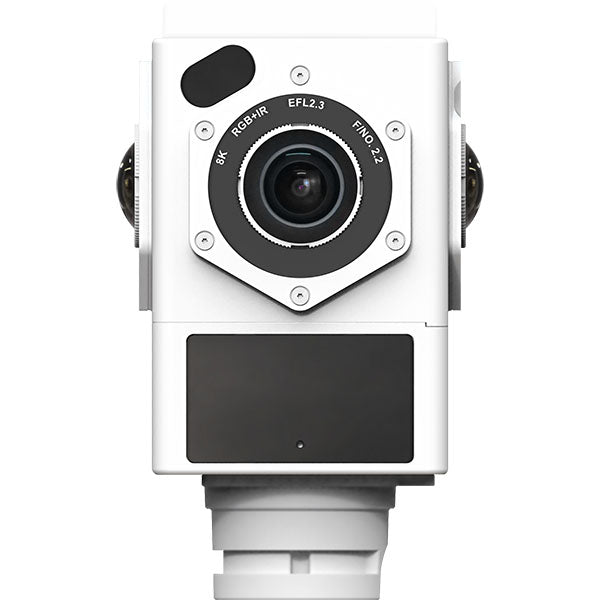 OPTIVIA 4-Lens 8K Panoramic Camera (AI + IR Fill Light, IP68)