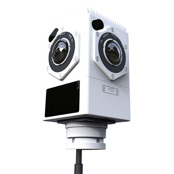 OPTIVIA 4-Lens 8K Panoramic Camera (AI + IR Fill Light, IP68)