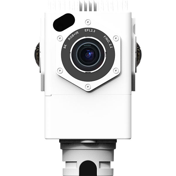 OPTIVIA 4-Lens 8K Panoramic Camera (AI + IR Fill Light, IP68)