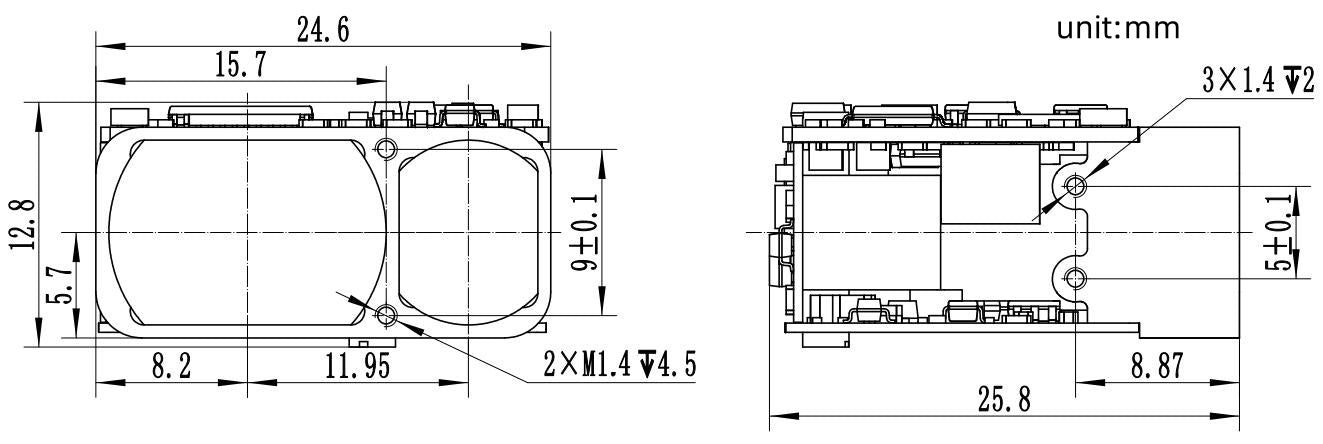 Laser Rangefinder 905 nm LRFA1500AB