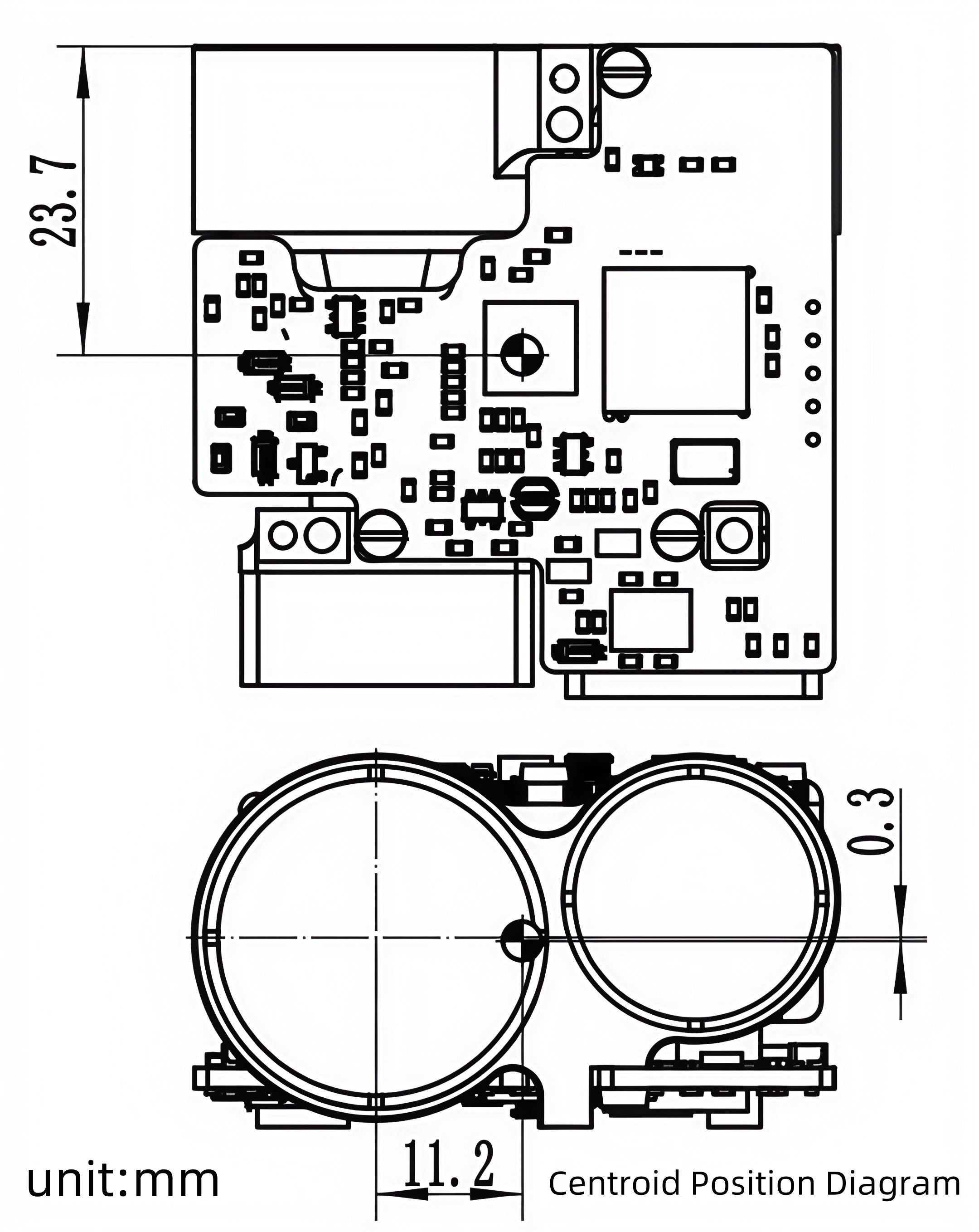 Laser Rangefinder 905 nm LRFA3000CA