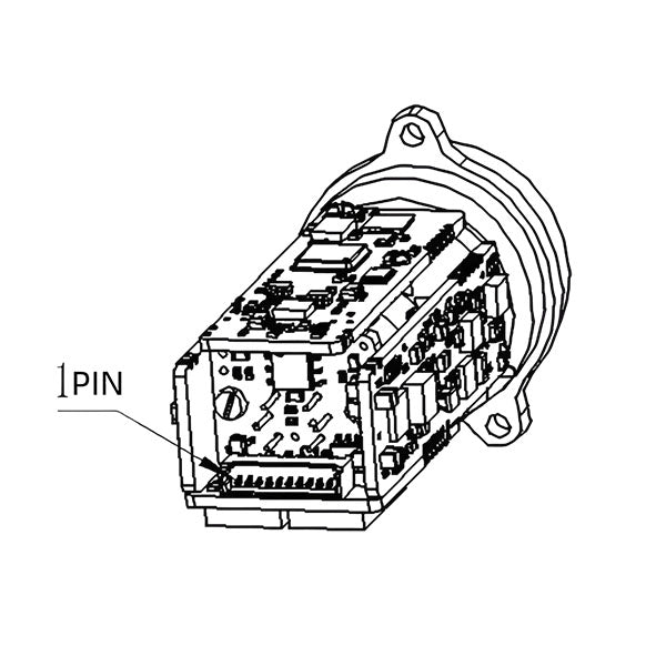 Laser Rangefinder 1535 nm LRFB2500CC