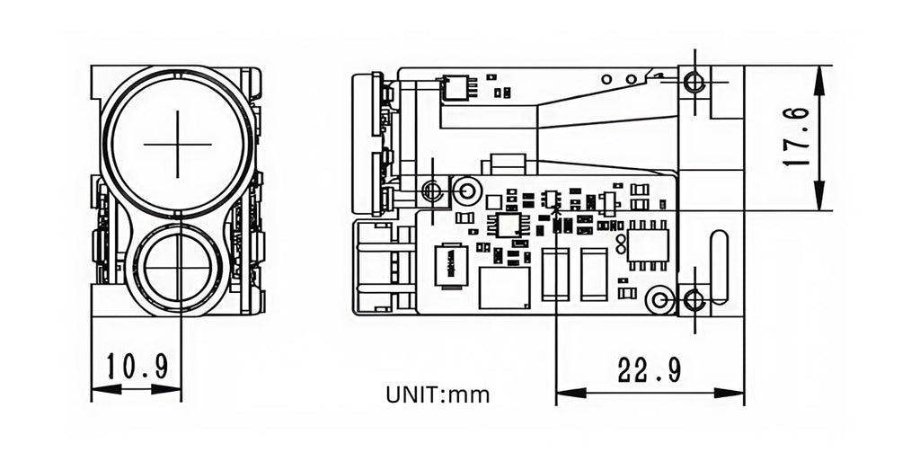 Laser Rangefinder 1535 nm LRFB3000CD