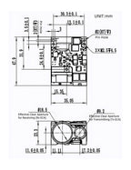 Laser Rangefinder 1535 nm LRFB3200CC