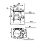Laser Rangefinder 1535 nm LRFB5000DD
