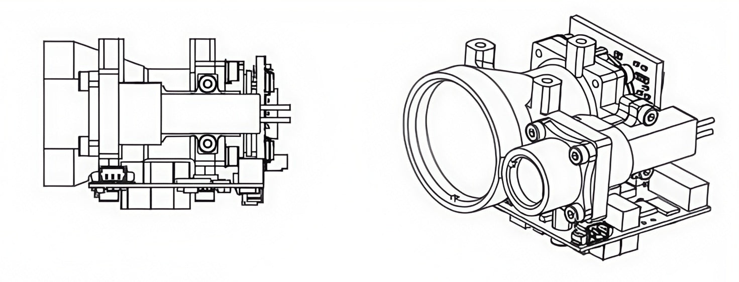Laser Rangefinder1535 nm LRFB6000EC