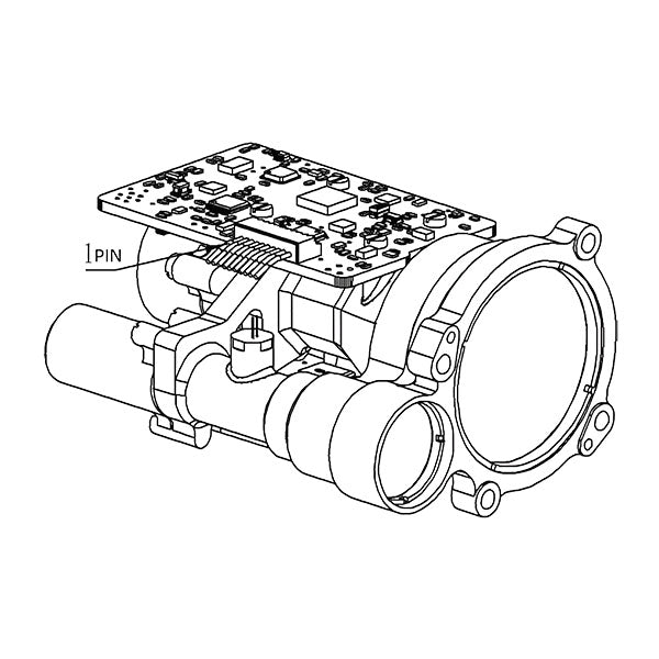 Laser Rangefinder 1535 nm LRFB7300DC
