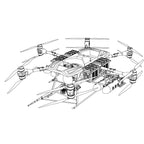 Phoenix Series Heavy-Duty Fire-fighting and Rescue Drone - Max Payload 150kg