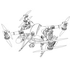 Phoenix Series Heavy-Duty Fire-fighting and Rescue Drone - Max Payload 100kg