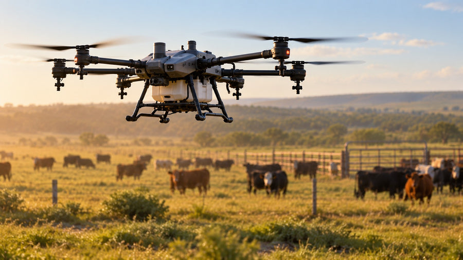 Cattle Drone School