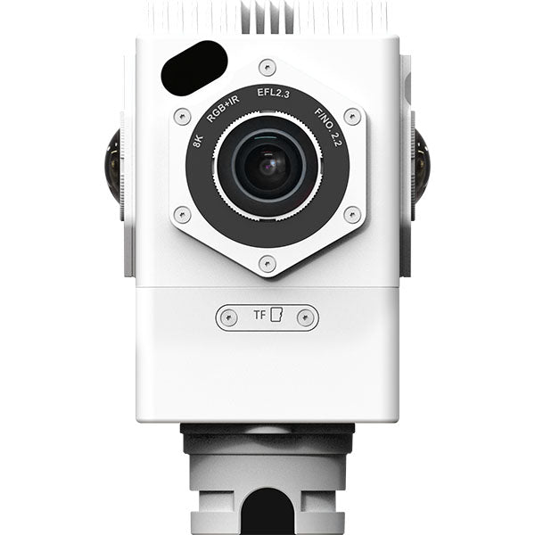 OPTIVIA 4-Lens 8K Panoramic Camera (AI + IR Fill Light, IP68)